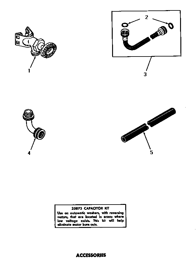 Speed Queen FA6123 accessories diagram