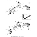 Speed Queen DA3820 25832 & 25833 mixing valve assemblies diagram