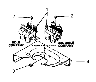 Speed Queen FA9211 mixing valve assembly diagram