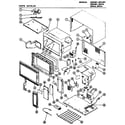 Amana 2254.A microwave parts diagram