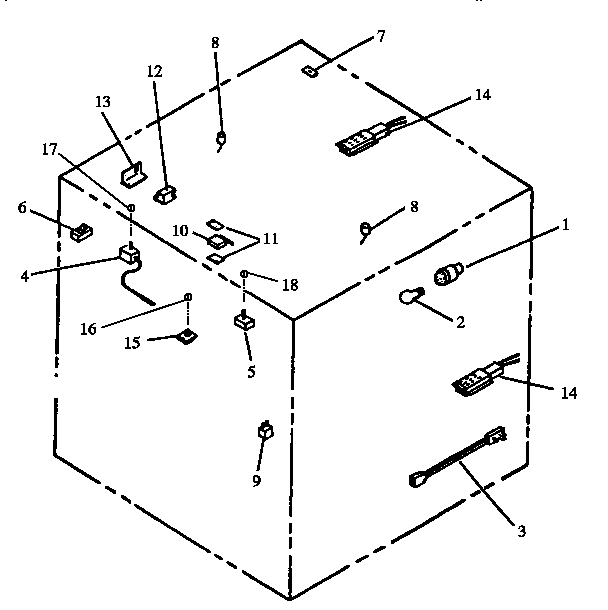 Caloric RSS358UW-P1141250NW electrical components diagram