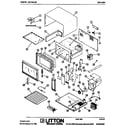 Amana 2071.004 microwave parts diagram