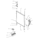 Amana BH20S5L-P1196501W refrigerator outer door diagram