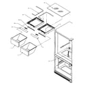 Amana BH20S5L-P1196501W crisper compartment diagram