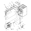 Amana GCIA045A30/P1177401F vent system & controls diagram