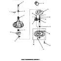 Amana LW1000W/P1177501WW 34526 transmission assembly diagram