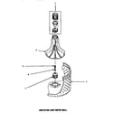 Amana LW4603L/P1163404WL agitator & drive bell (cw9203w/p1163405ww) (lw4603l/p1163404wl) (lw4603w/p1163403ww) (lw9203w/p1163401ww) diagram