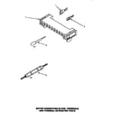 Amana CE8427W/PCE8427W motor connection block, terminals & terminal extractor tool (ce8407w/pce8407w) (ce8427w/pce8427w) diagram