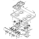 Amana SNP26ZZ/P1143094NW oven top burner assembly (snk26aa/p1142397nw,l) (snk26aa/p1143089nw,l) (snk26cb/p1142722nw,l) (snk26cb/p1143090nw,l) (snp26aa/p1142396nw,l) (snp26aa/p1143092nw,l) (snp26cb/p1142398nw,l) (snp26cb/p1143093nw,l) (snp26zz/p1142395nw) (snp26zz/p1143094nw) diagram