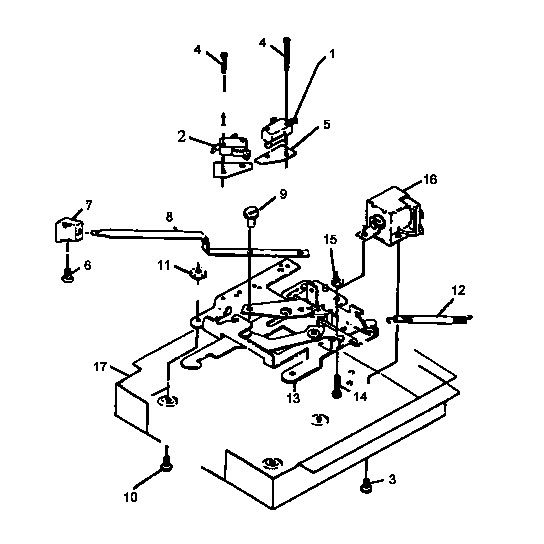 Amana CACO27SEW1/P41132338N door latch assembly diagram