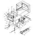 Amana TX22S3E-P1196001WE evaporator area diagram