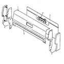 Caloric RLN385UL/P1143130NL backguard assembly (rln367ul/p1142961nl) (rln367uw/p1142961nw) (rln370ul/p1143110nl) (rln370uw/p1143110nw) (rln380uk/p1143111nk) (rln380ul/p1143111nl) (rln380uw/p1143111nw) (rln380uww/p1143111nww) (rln381ul/p1142962nl) (rln381ul/p1143129nl) (rln381uw/p114 diagram