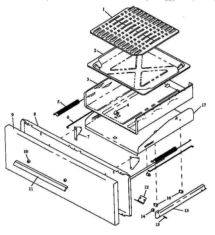 Caloric RLN383UW/P1142963NW broiler drawer assembly (rln367ul/p1142961nl) (rln367uw/p1142961nw) (rln380uk/p1143111nk) (rln380ul/p1143111nl) (rln380uw/p1143111nw) (rln380uww/p1143111nww) (rln381ul/p1142962nl) (rln381ul/p1143129nl) (rln381uw/p1142962nw) (rln381uw/p1143129nw) (rln381uw diagram