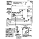 Amana SA1146.A wiring schematic diagram