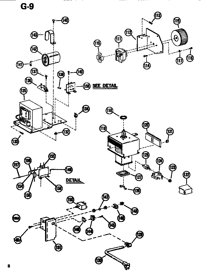 Amana ER1/P7107905M electrical diagram