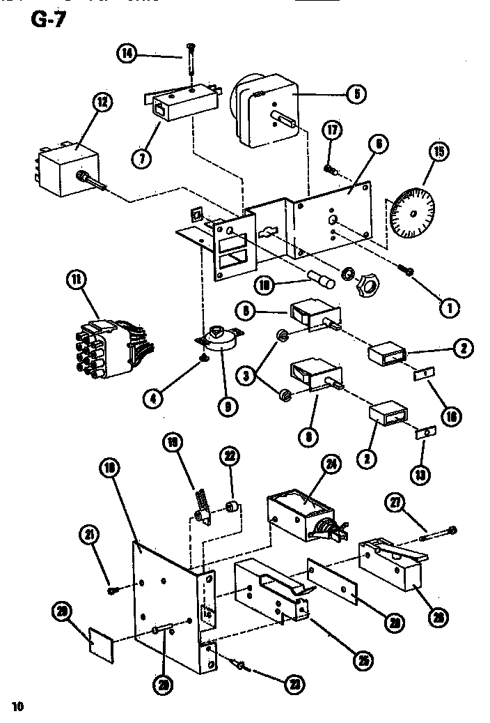 Amana R51/P7311701M electrical diagram