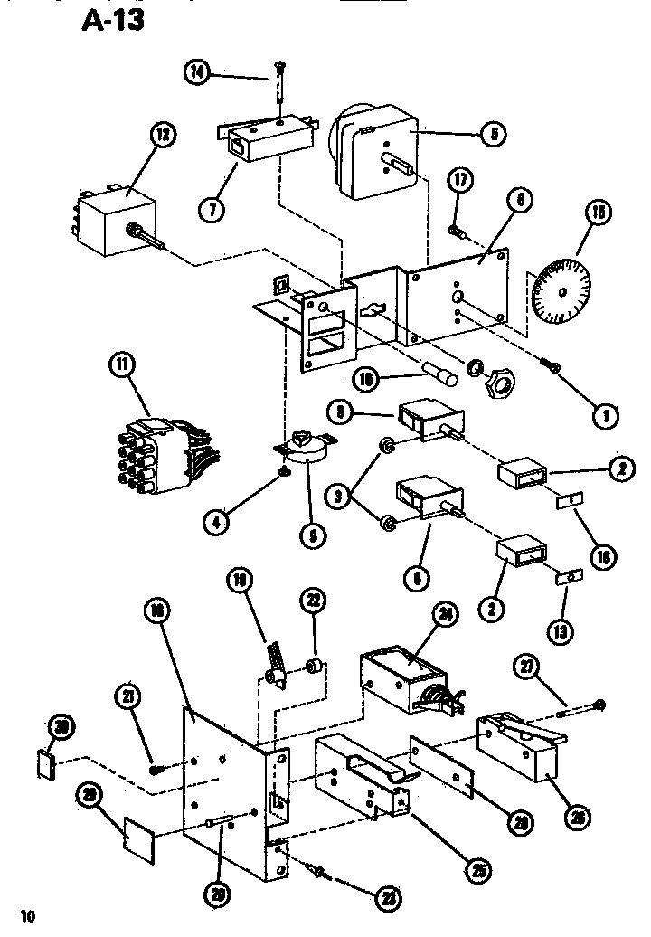 Amana R51/P7311704M electrical diagram