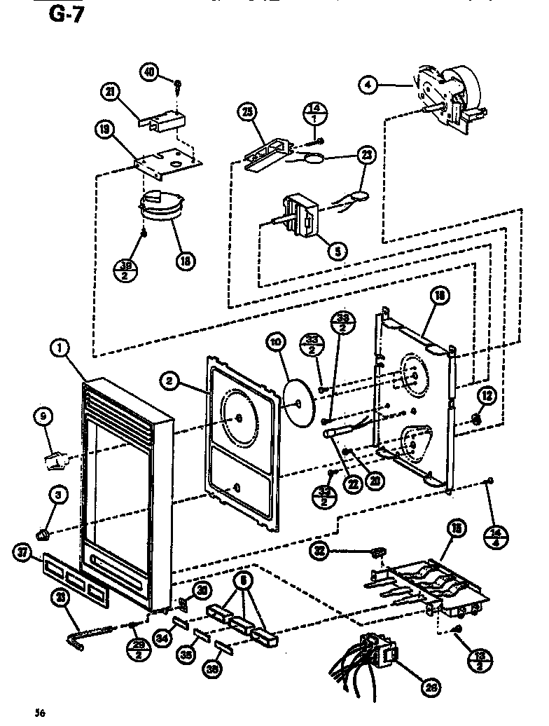 Amana RL53/P7578801M control panel diagram