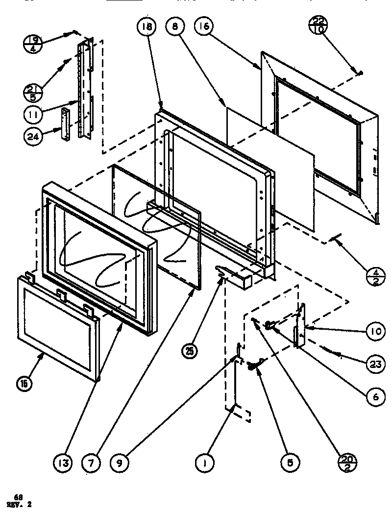 Amana RS520/P7766606M exterior diagram