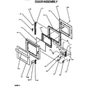 Amana RS560SS-P7836104M door assembly diagram