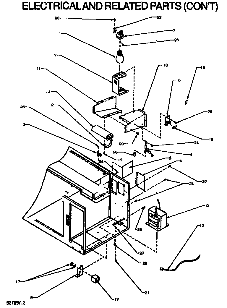 Amana RS560SS-P7836104M electrical (cont.) diagram