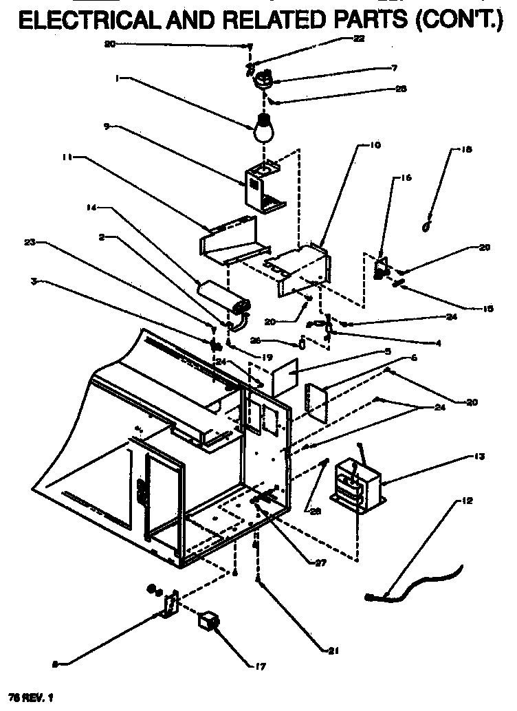 Amana RS591B/P1187403M electrical (cont.) diagram