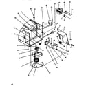 Amana RFS59MP/P1119208M magnetron/motor blower diagram