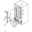 Amana TR518IQ-P1135703W cabinet back diagram
