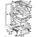 Amana SDI525F1-P7642507W refrigerator accessory diagram