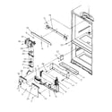 Amana BR22S6W-P1196703WW evaporator area diagram