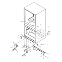 Amana BR22S6W-P1196703WW rollers/drain tube diagram