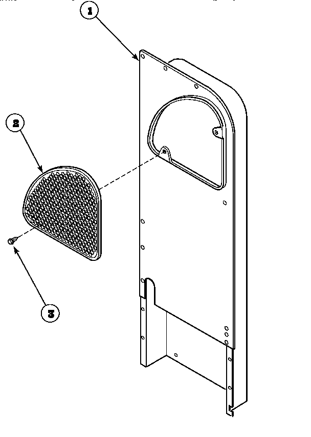 Speed Queen AEM677L2/PAEM677L2 heater box assembly replacement diagram