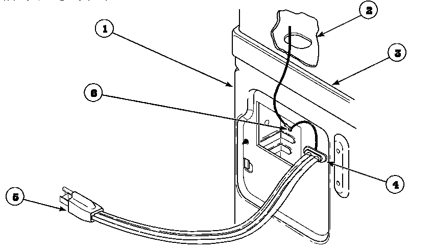 Speed Queen AEM677L2/PAEM677L2 power cords diagram
