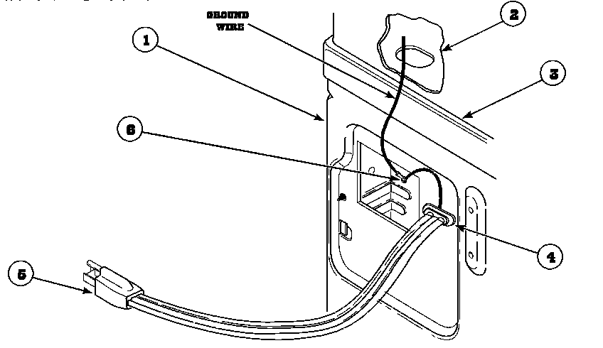 Amana LG4209L2-PLG4209L2 power cords (lg4209l2/plg4209l2) (lg4209w2/plg4209w2) diagram