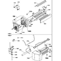 Amana BRF20TLW-P1199201WL ice maker assembly and parts (brf20tlw/p1199201wl) diagram