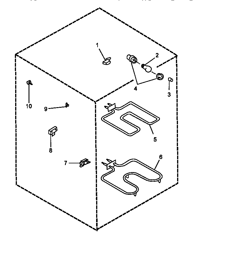 Amana ART6600E-P1143405NE electrical components diagram