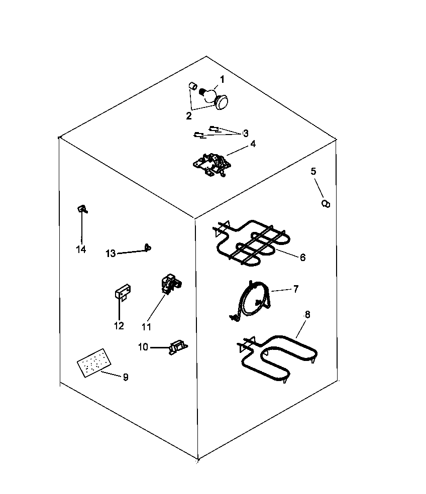 Amana ARTC7600E-P1143406NE electrical components diagram