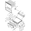 Amana GUX090X35B/P1207804F heat exchanger and recupe coil assembly diagram