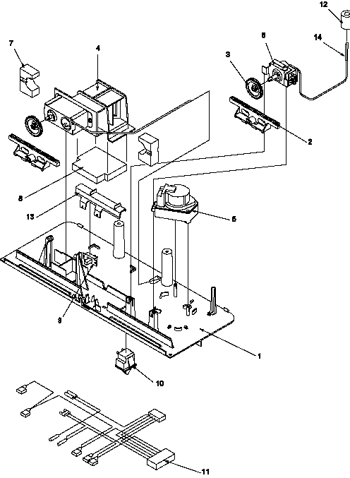Amana TX19S3L-P1195902WL control panel diagram