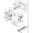 Amana GTW18B2W-P1192703WW evaporator assembly diagram