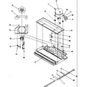 Amana GTW18B2W-P1192703WW compressor compartment diagram