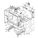 Amana AGS751L1-P1141273NL oven assembly diagram