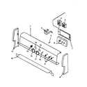 Amana AGS730L-P1141268NL backguard assembly diagram