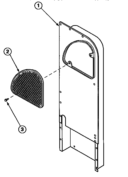 Amana LG8153LM-PLG8153LM heater box assembly replacement diagram