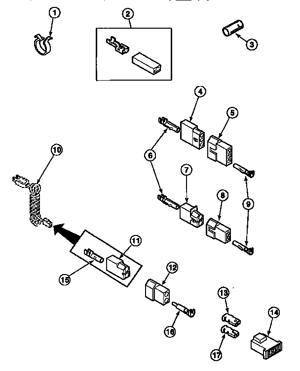 Amana LE4217W2-PLE4217W2 terminals (ce4317l2/pce4317l2) (ce4317w2/pce4317w2) (ce8317w2/pce8317w2) (ce8407w2/pce8407w2) (ce8517w2/pce8517w2) (ce9207w2/pce9207w2) (cg8409w2/pcg8409w2) (le4217l2/ple4217l2) (le4217w2/ple4217w2) (le4317l2/ple4317l2) (le7101lb/ple7101lb) (le7101wb/ple7 diagram
