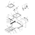 Amana TR21S4E-P1196104WE cabinet shelving diagram