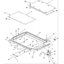 Amana CAK2H30HR-P1171808S heater box assembly diagram