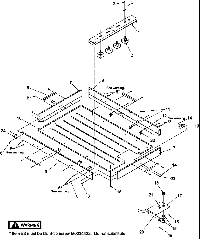 Amana AKE35E2-P1155703S heater box assembly diagram