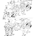 Amana PGC30B0702A/P1205403C blower diagram