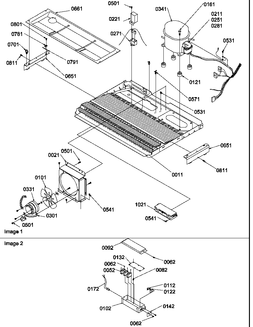 Amana SRDE327S3L-P1184906WL machine compartment diagram